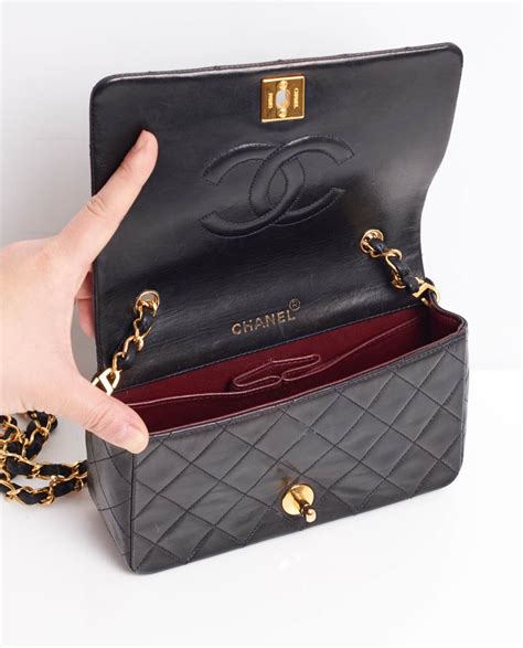 vintage single flap chanel|chanel medium classic flap price.